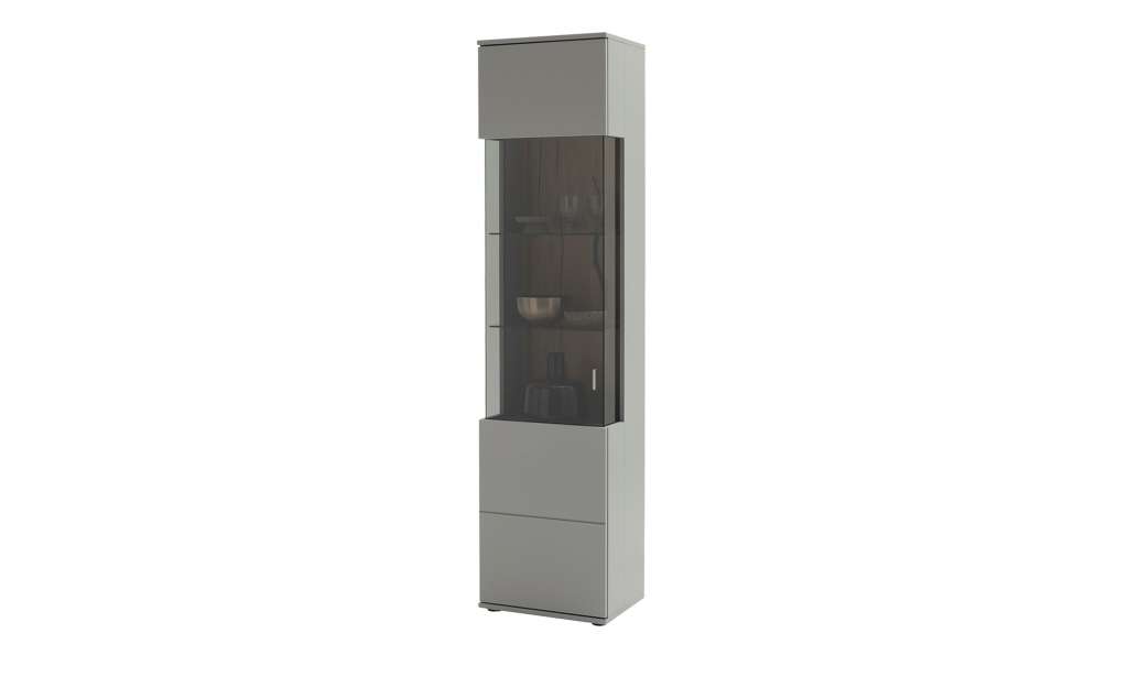 uno Vitrine  Sella ¦ grau Kommoden & Sideboards > Vitrinen - Höffner