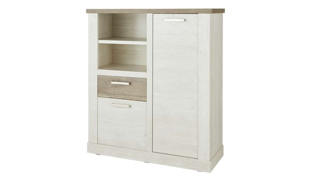 Highboard  Düna ¦ weiß Schränke > Aktenschränke - Höffner