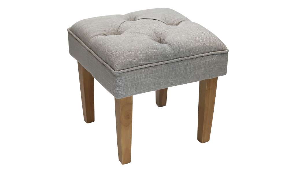 Hocker  Hennig ¦ grau Polstermöbel > Hocker - Höffner