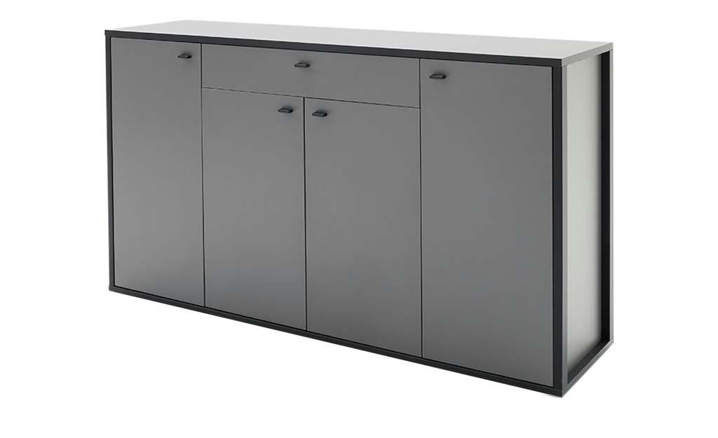 Sideboard  Cadros ¦ grau Kommoden & Sideboards > Sideboards - Höffner