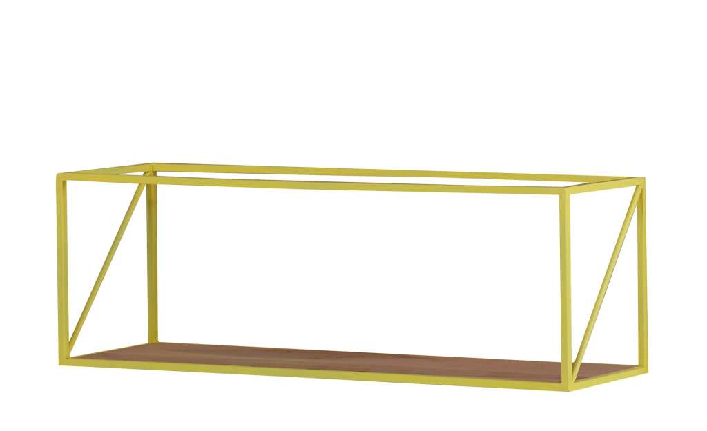 Wandregal   Talia ¦ gelb Regale > Bücherregale - Höffner