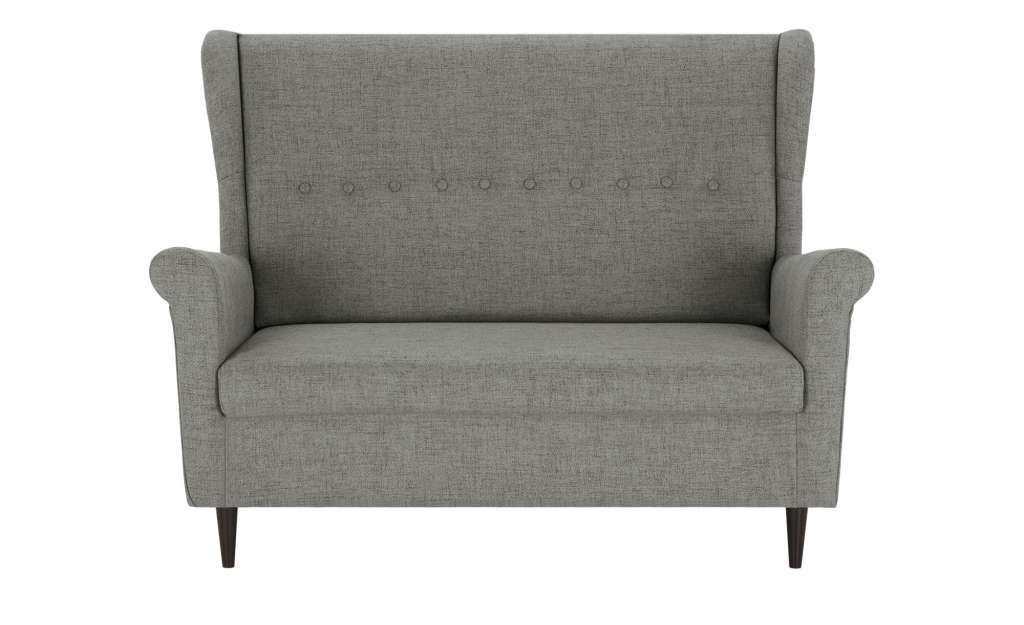 smart Sofa, 2-sitzig  Hubertine ¦ grau Polstermöbel > Sofas > 2-Sitzer - Höffner