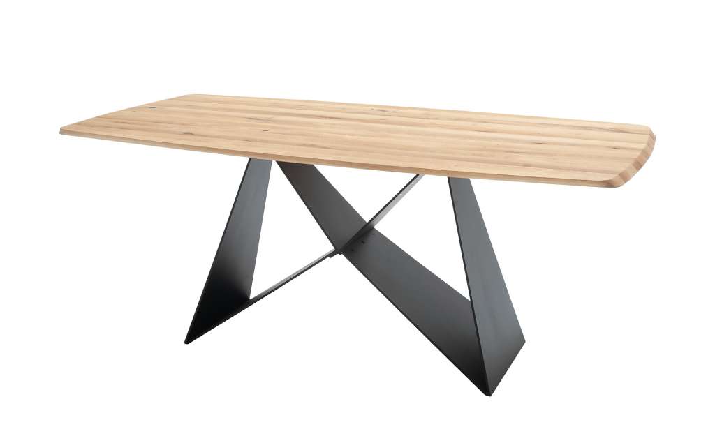 Woodford Design-Säulentisch  Gideon ¦ holzfarben Tische > Esstische > Esstische massiv - Höffner