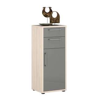 Aktenschrank mit Schubladen 113 cm hoch Hochglanz Front