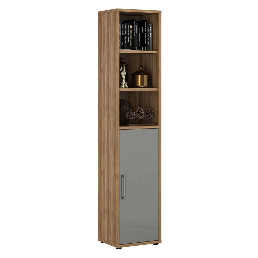 Aktenschrank mit Regal 222 cm hoch Made in Germany