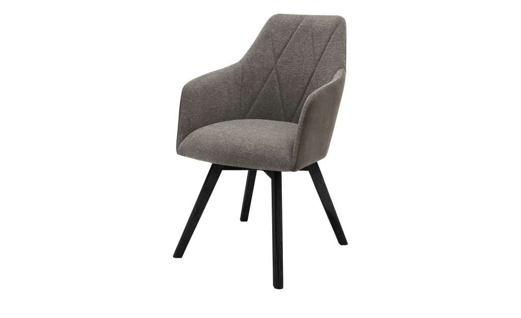 Dine + Mine Polsterstuhl  Xalapa ¦ braun Stühle > Esszimmerstühle > Esszimmerstühle mit Armlehnen - Höffner