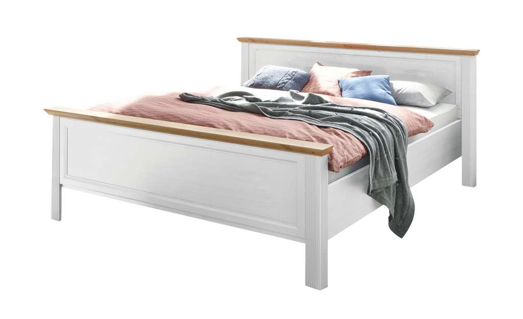 Doppelbett  Varese ¦ weiß Betten > Futonbetten - Höffner