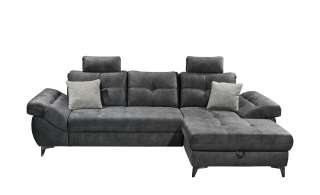 Ecksofa  Nino ¦ schwarz Polstermöbel > Sofas > Ecksofas - Höffner