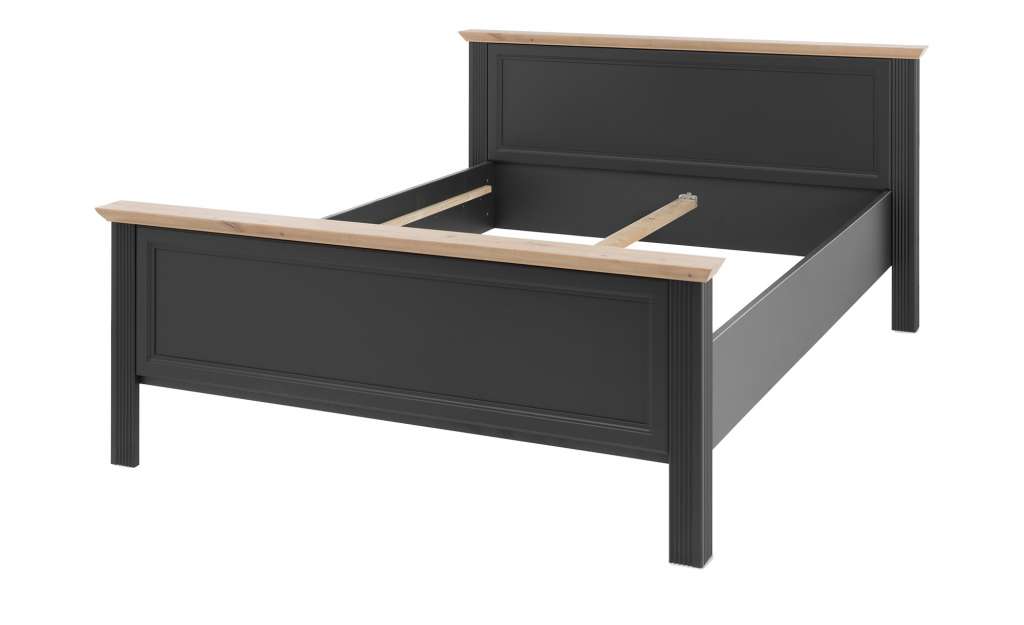 Doppelbett  Varese ¦ grau Betten > Futonbetten - Höffner