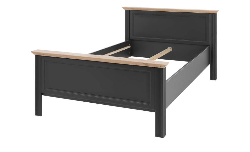Doppelbett  Varese ¦ grau Betten > Futonbetten - Höffner