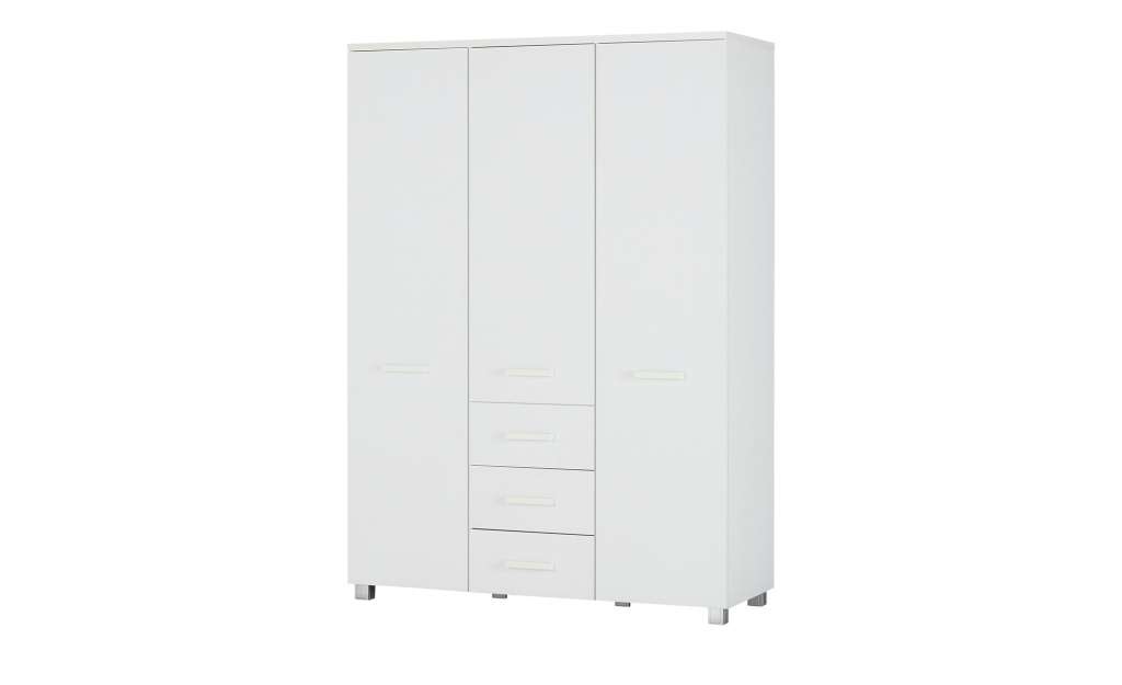 Kleiderschrank  Leona ¦ weiß Schränke > Schranksysteme - Höffner