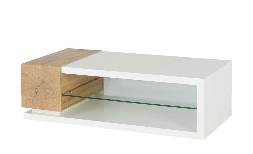 Couchtisch  Jalmicco ¦ weiß Tische > Couchtische > Couchtische rechteckig - Höffner