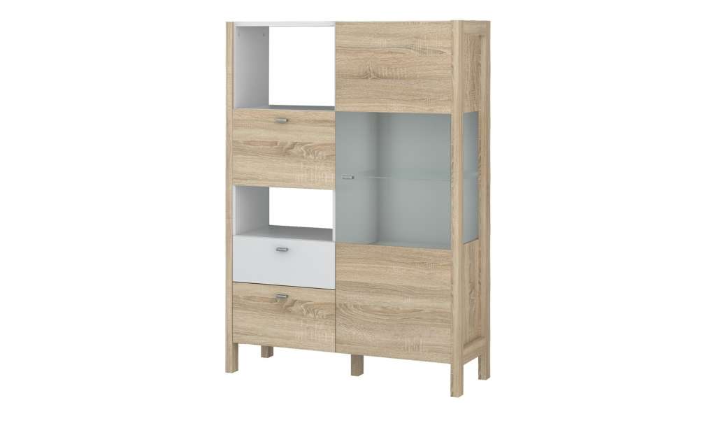 Highboard  Havre ¦ holzfarben Kommoden & Sideboards > Highboards - Höffner