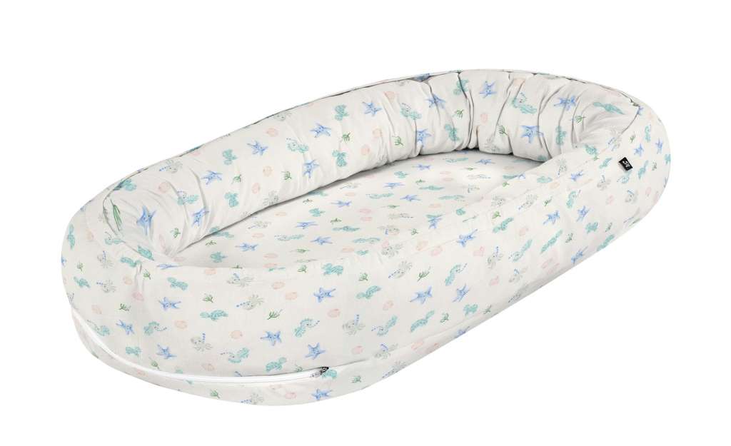 Alvi Schlummernestchen  Ozeanfreunde ¦ weiß ¦ Material Kern: 100% Polyurethan Baby > Baby Textilien > Baby Bettwaren - Höffner