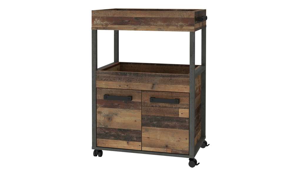 Barwagen  Woody ¦ holzfarben Tische > Bartische - Höffner