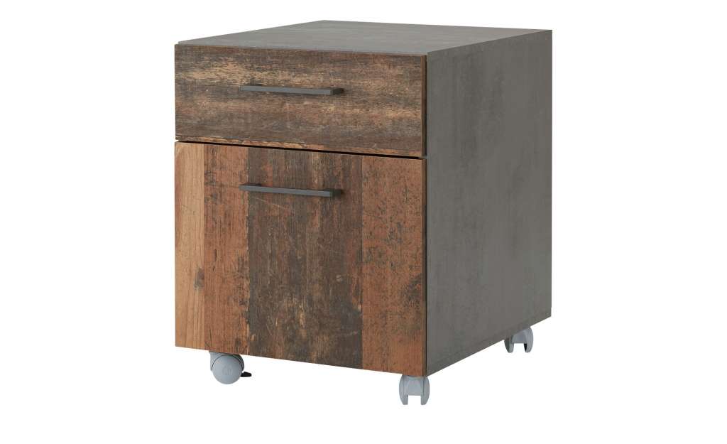 Rollcontainer  Quebec ¦ grau Schränke > Rollcontainer - Höffner