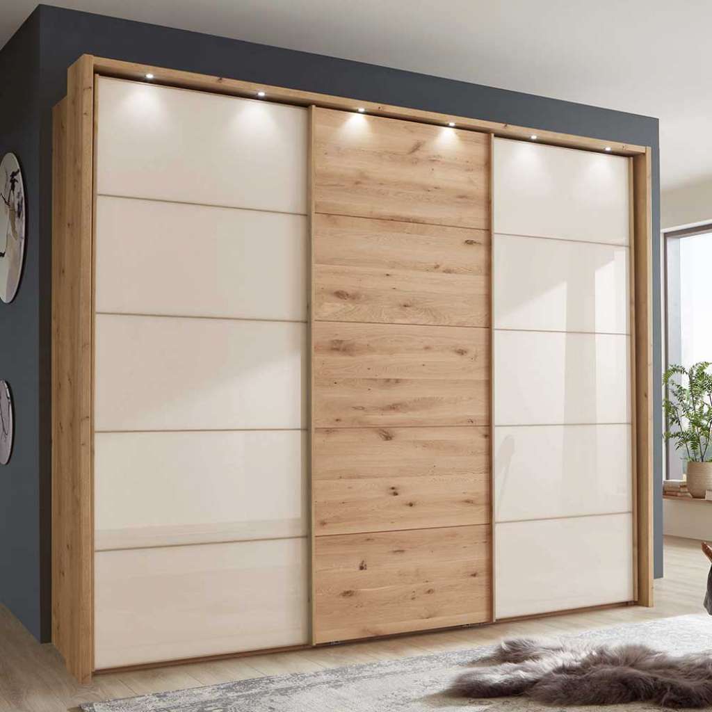 Schlafzimmerkleiderschrank mit Schwebetüren Made in Germany