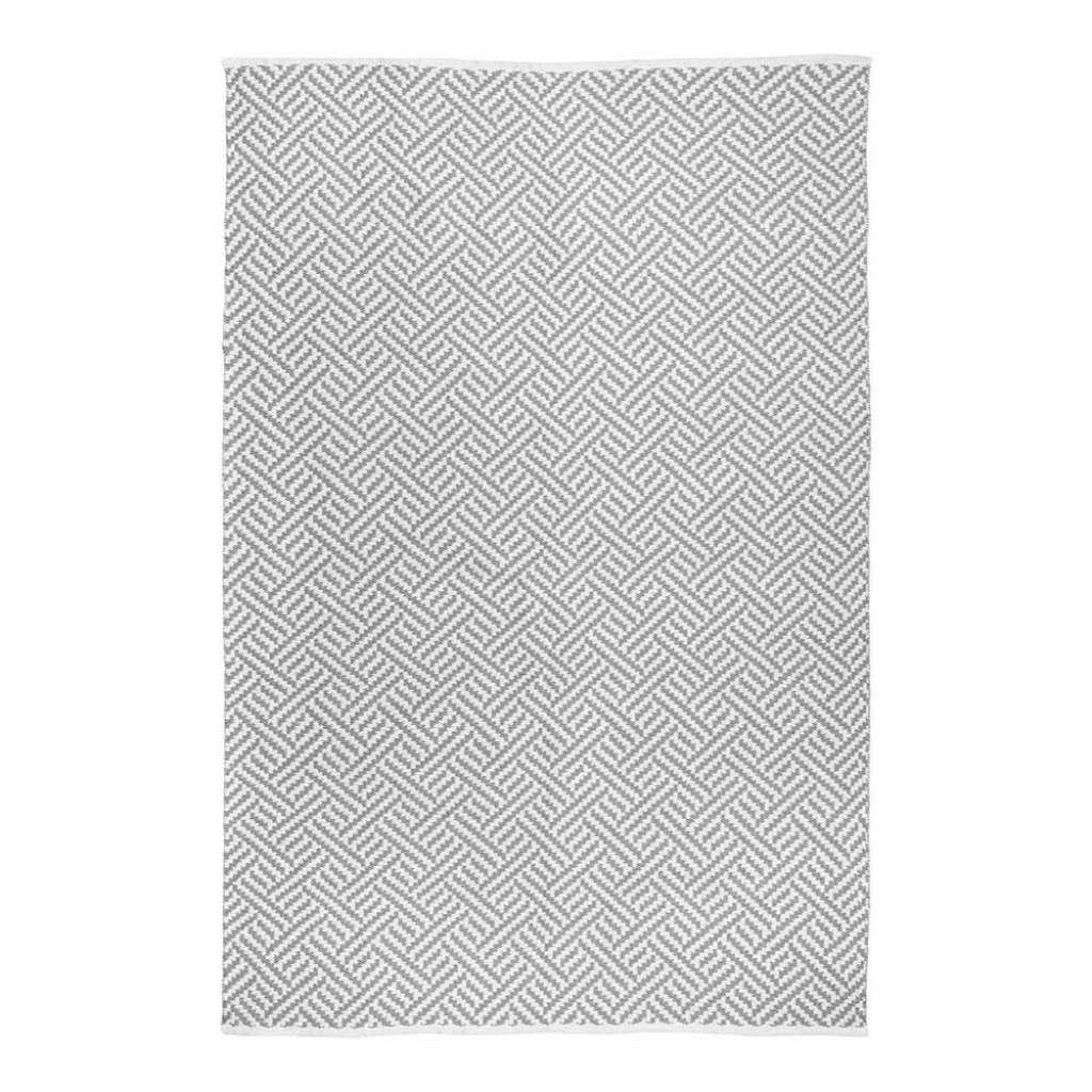 Außen Teppich in Grau gemustert 200x300 cm