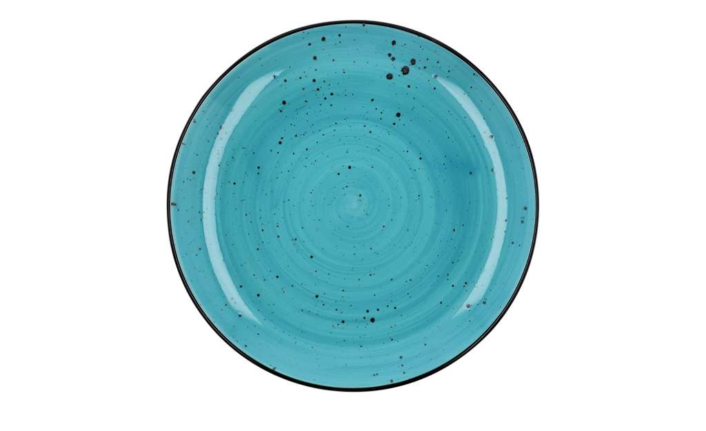 Peill+Putzler Speiseteller  Genua ¦ blau ¦ Porzellan Ø: 25.5 Geschirr > Teller - Höffner