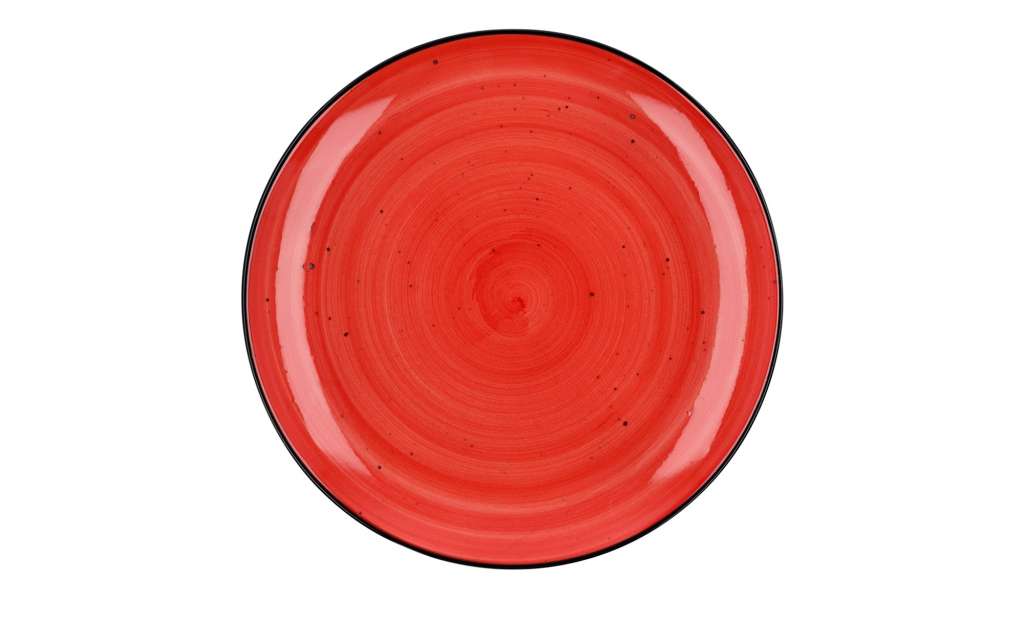 Peill+Putzler Dessertteller  Genua ¦ rot ¦ Porzellan Ø: 20.3 Geschirr > Teller - Höffner