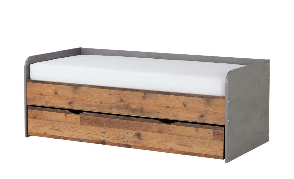 Tagesbett  Quebec ¦ grau Kindermöbel > Kinderbetten - Höffner