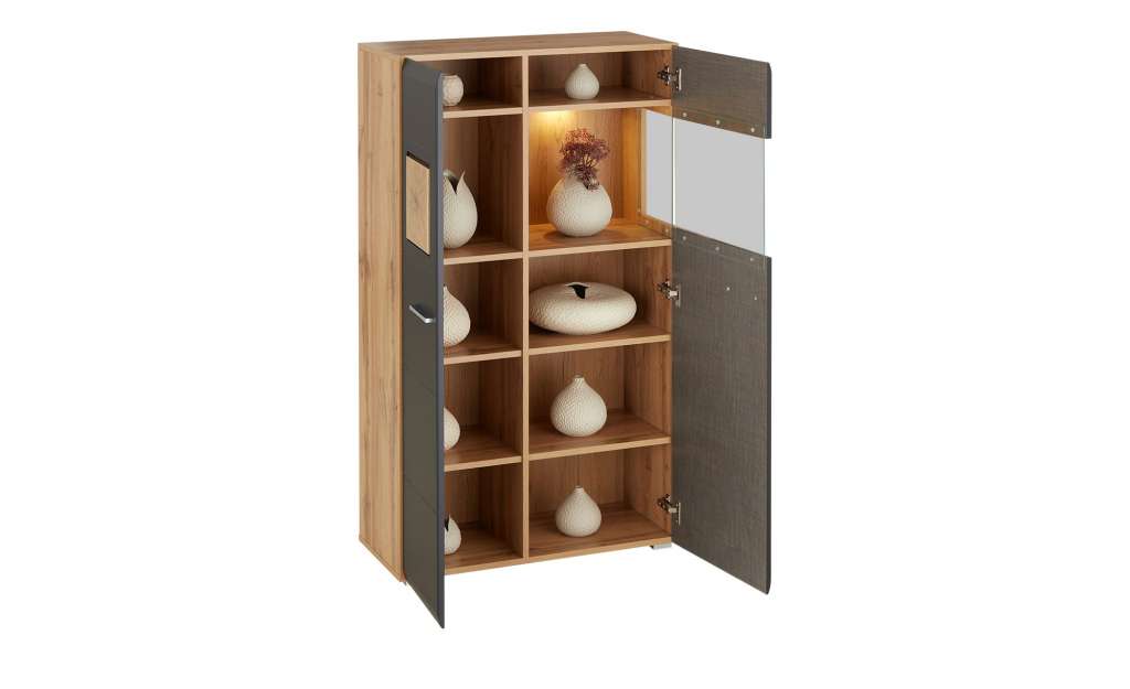 Vitrine  Cortina ¦ weiß Kommoden & Sideboards > Vitrinen - Höffner