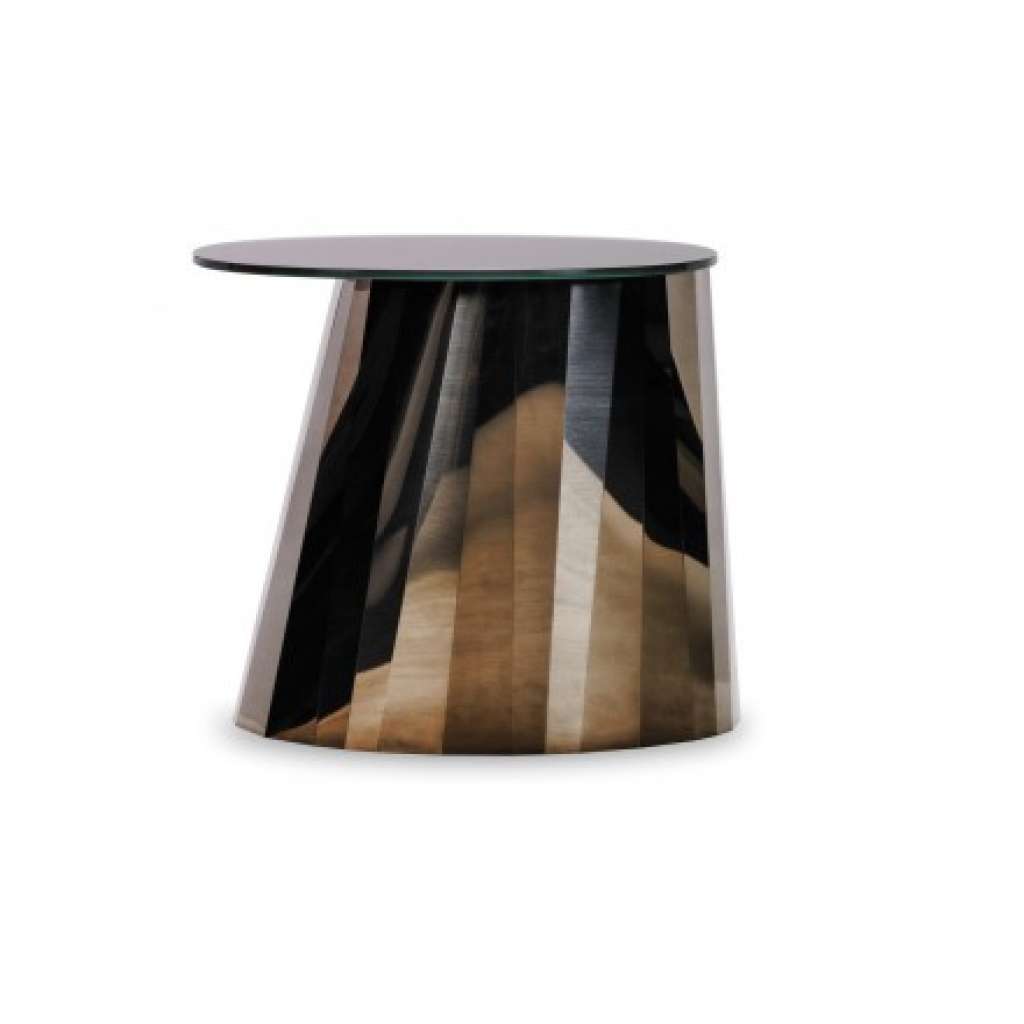 Classicon - Pli Beistelltisch - 48 cm - pyrit bronze - satiniert - indoor