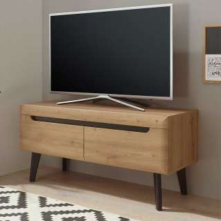 Fernsehlowboard in Wildeichefarben Skandi Design