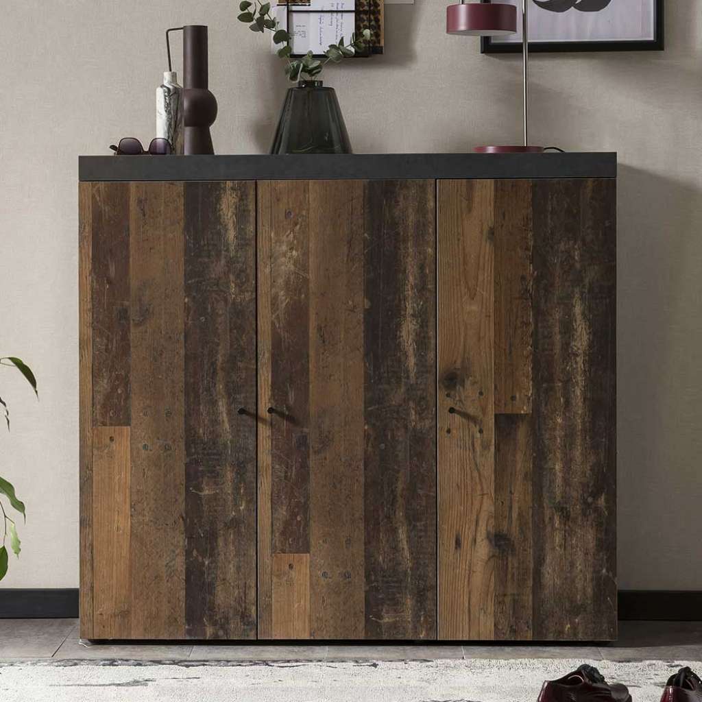 Schuhgarderobenschrank 120 cm breit Made in Germany