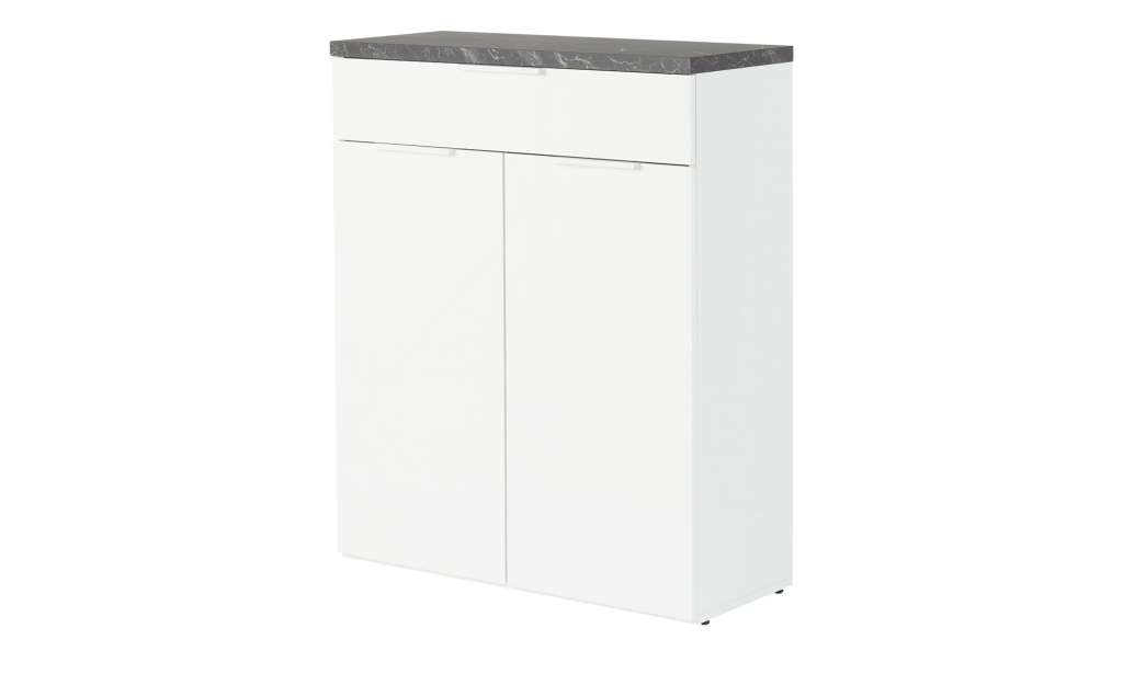 Schuhkommode  Mundi ¦ weiß Garderoben & Kleiderstangen > Schuhschränke - Höffner