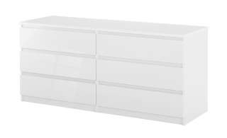 Sideboard mit 6 Schüben  Nardo ¦ weiß Kommoden & Sideboards > Kommoden - Höffner