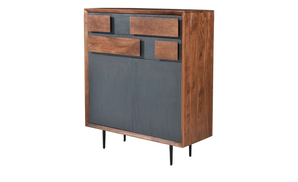 Highboard  Blacazio ¦ holzfarben Kommoden & Sideboards > Highboards - Höffner