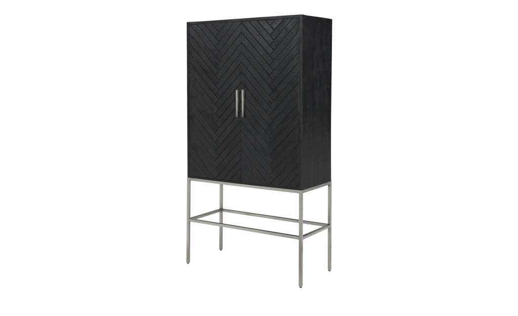 Weinschrank  Negrino ¦ holzfarben Kommoden & Sideboards > Highboards - Höffner