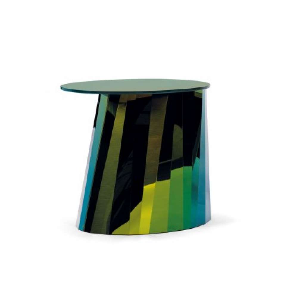 Classicon - Pli Beistelltisch - 48 cm - topas grün - glänzend - indoor