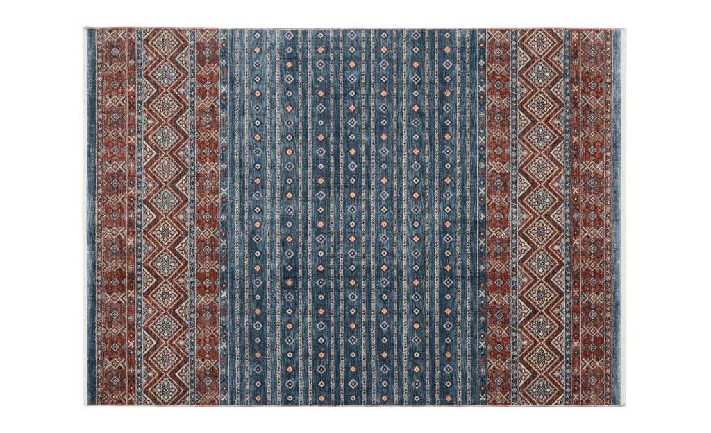 Teppich ¦ blau ¦ Synthethische Fasern Teppiche > Wohnteppiche - Höffner