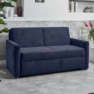 Moderne Schlafcouch in Blau zwei Schlafplätzen