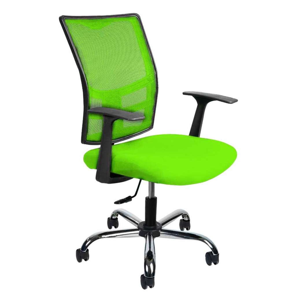 Drehbarer Bürostuhl in Grün höhenverstellbarem Sitz