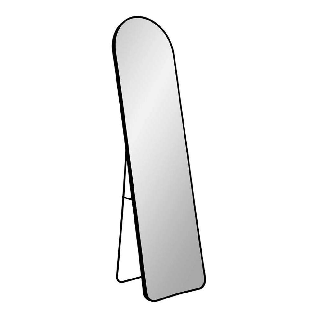 Spiegel zum Aufstellen mit Metallrahmen 150 cm hoch