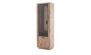 uno Vitrine  Lunis ¦ holzfarben Kommoden & Sideboards > Vitrinen - Höffner