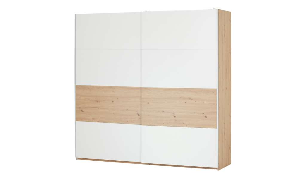Schwebetürenschrank  Malton ¦ holzfarben Schränke > Kleiderschränke > Schwebetürenschränke - Höffner