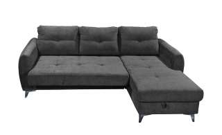 Ecksofa  Rene ¦ grau Polstermöbel > Sofas > Ecksofas - Höffner