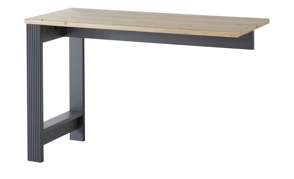 Anbautisch   Varese ¦ schwarz Tische > Schreibtische - Höffner