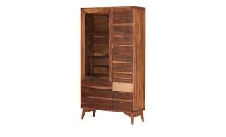 Gray & Jones Vitrine  Tierra Fuego Two ¦ holzfarben Kommoden & Sideboards > Vitrinen - Höffner