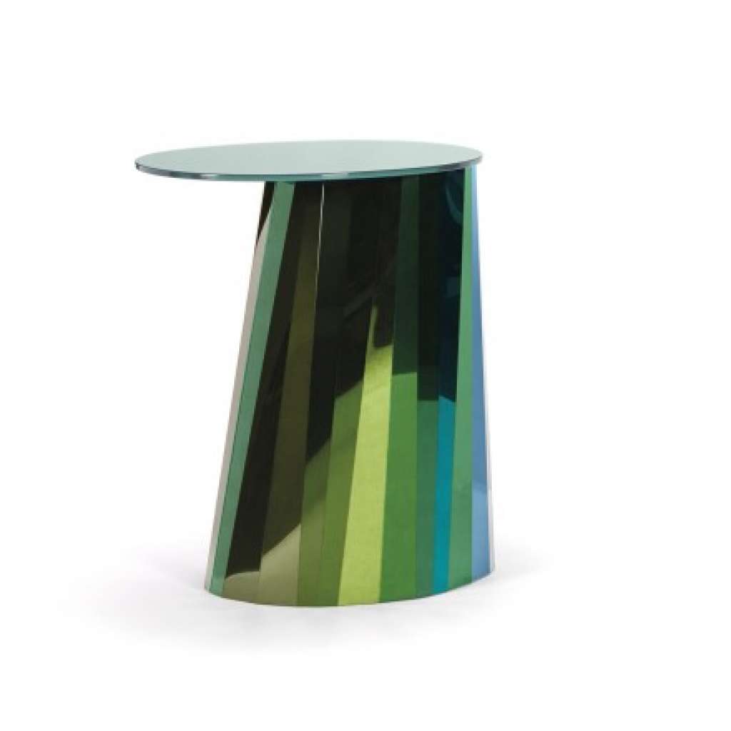 Classicon - Pli Beistelltisch - 65 cm - topas grün - glänzend - indoor