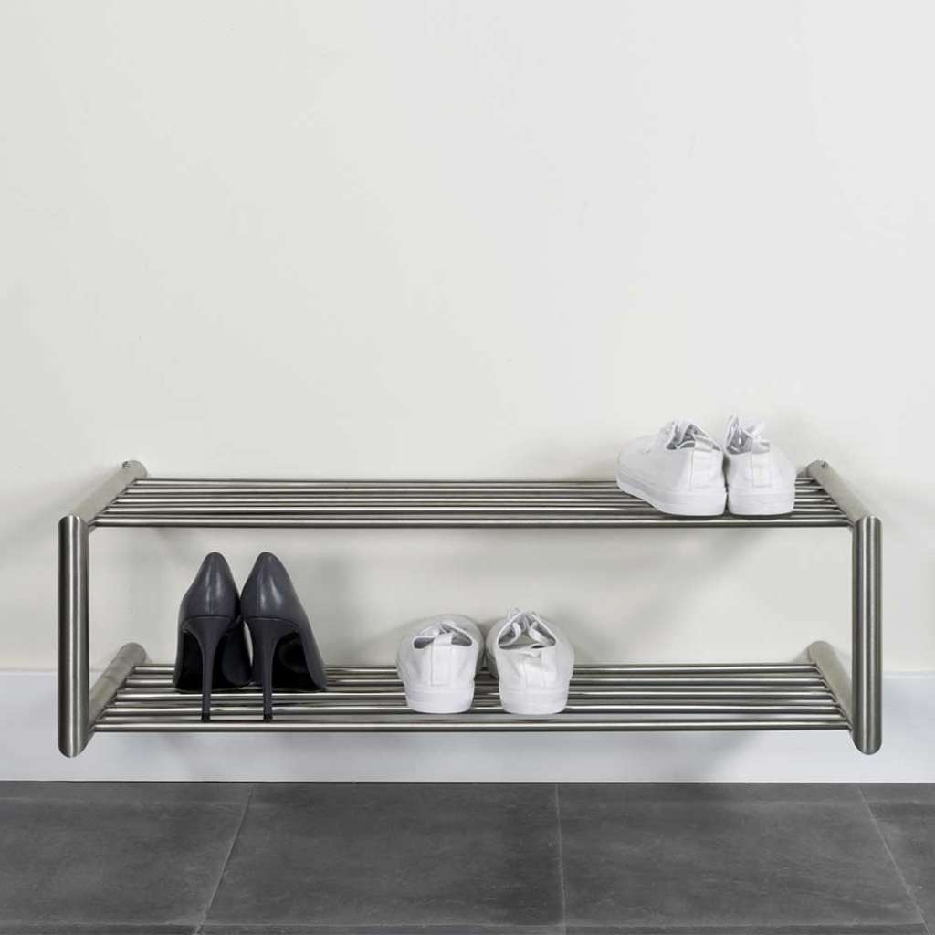 Hänge Schuhregal aus Edelstahl modernem Design