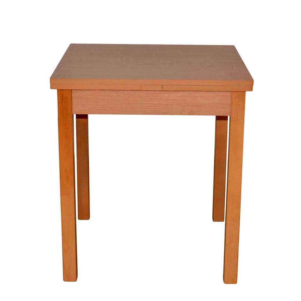 Küchen Tisch mit zwei Ansteckplatten 67 - 127 cm