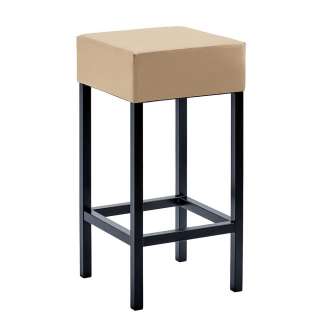 Moderner Küchenhocker miit 64 cm Sitzhöhe Beige und Schwarz
