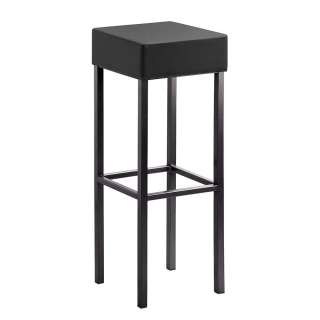 Tresenhocker in Anthrazit & Schwarz 91 cm Sitzhöhe