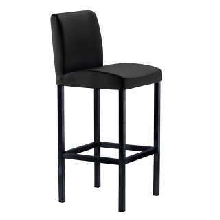 Premium Barstuhl in Schwarz Anthrazit