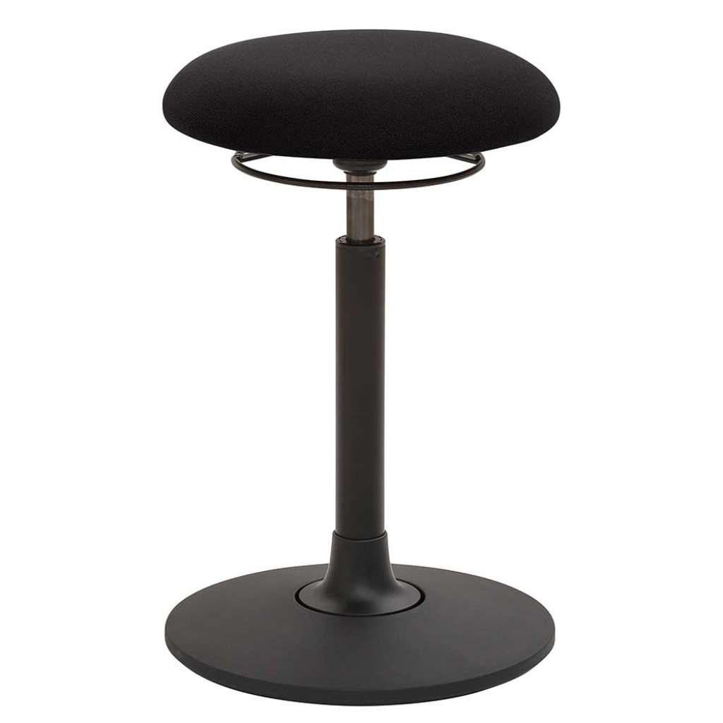 Ergonomischer Arbeitshocker in Schwarz Made in Germany